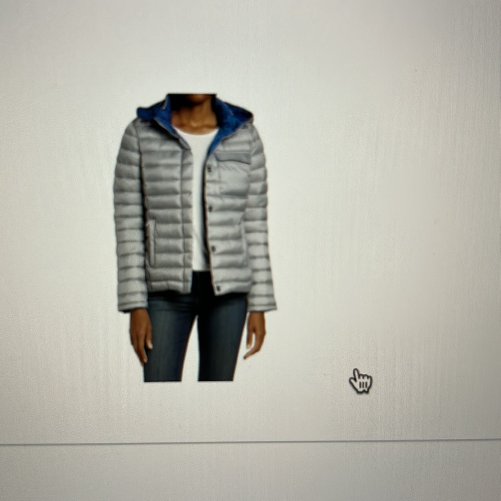 NWT Zella down coat - reversible - Picture 3 of 6